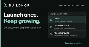 BuildHop | Endless startup inspiration. One hop at a time.