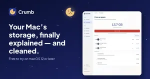 Crumb: Mac storage cleaner. Know what's safe to delete.