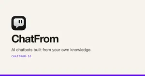 AI chatbot for business, from your own documents | ChatFrom